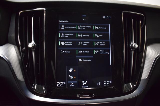 Volvo S60 2.0 T5 250pk AUT8 R Design Intro Edition Stoelen, Achterbank en Stuur verw./ Standkachel met timer/ Camera/ Adapt Cruise