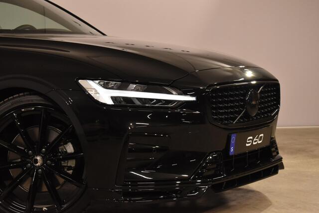 Volvo S60 B4 211PK Automaat Plus Dark / Heico uitgevoerd!!! / Alloy Wheel VOLUTION 20'' velgen / Heico voorspoiler / Heico Verlaagd 30 mm / Black Edition Pack / Styling Pack / Driver Assist / Semi elektrische trekhaak