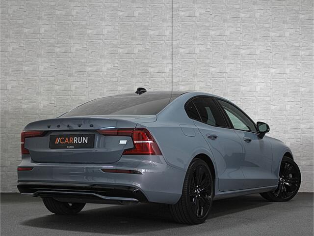 Volvo S60 350pk T6 AWD Long Range! | Plus Dark | Sportstoelen | Pilot-Assist | ACC | Memory | Leder | Trekhaak | Keyless-Entry | Thunder-Grey | Stoelverwarming V+A | Stuurverwarming | Full-LED | Carplay | Origineel NL | 19'' | Getint Glas |