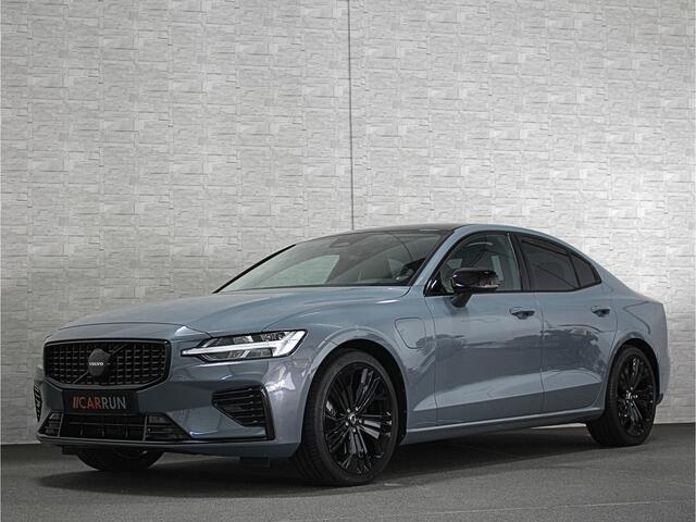 Volvo S60 350pk T6 AWD Long Range! | Plus Dark | Sportstoelen | Pilot-Assist | ACC | Memory | Leder | Trekhaak | Keyless-Entry | Thunder-Grey | Stoelverwarming V+A | Stuurverwarming | Full-LED | Carplay | Origineel NL | 19'' | Getint Glas |