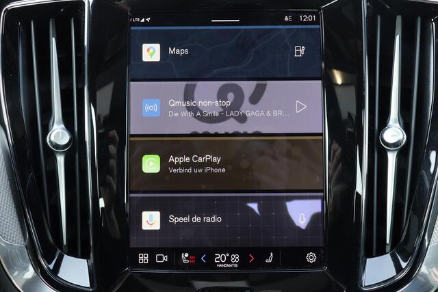Volvo S60 Recharge T6 AWD Ultimate Dark - Panorama/schuifdak - IntelliSafe Assist & Surround - 360° Camera - Bowers & Wilkins audio - Verwarmde voorstoelen, stuur & achterbank - Parkeersensoren voor & achter - Elektr. bedienb. voorstoelen met geheugen - Head up dis