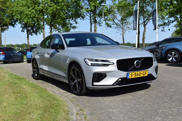 Volvo S60 Recharge T6 AWD Plus Dark H&K | ACC | 360 camera | Sportstoelen | Blis | Stuurverwarming | Stoelverwarming