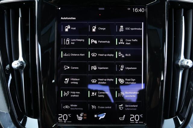 Volvo S60 Recharge T6 340pk AWD R-Design Intellisafe Assist & Surround - Panormadak - 360º Camera - Head-up Display - Keyless - Harman Kardon Audio - Elektrisch verstelbare bestuurdersstoel - Verwarmbare voorstoelen & Stuurwiel - 19" Wielen