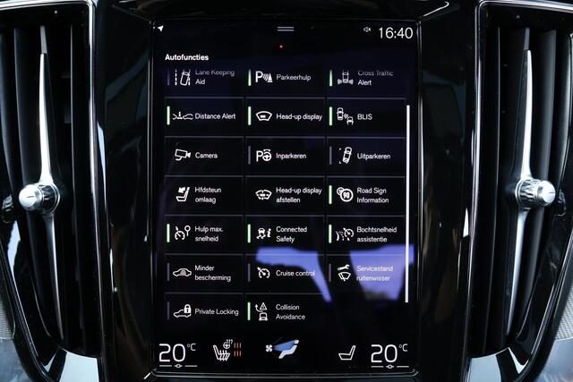 Volvo S60 Recharge T6 340pk AWD R-Design Intellisafe Assist & Surround - Panormadak - 360º Camera - Head-up Display - Keyless - Harman Kardon Audio - Elektrisch verstelbare bestuurdersstoel - Verwarmbare voorstoelen & Stuurwiel - 19" Wielen