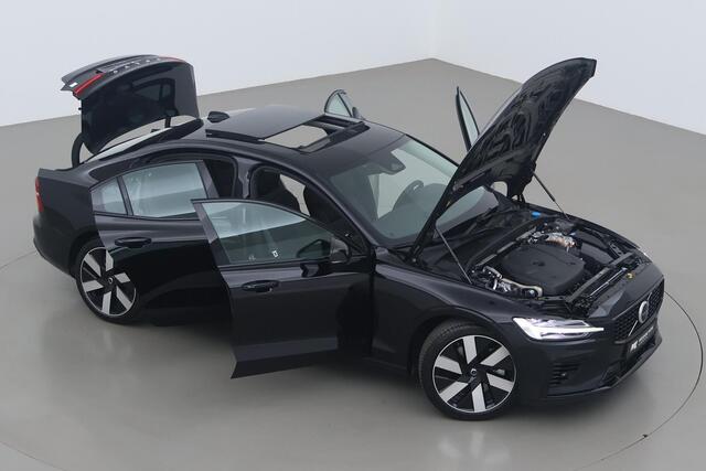 Volvo S60 T8 Recharge Plus Dark | Panoramadak | 360 Camera | ACC | BLIS | Harman/Kardon | Stoel+Stuurverwarming