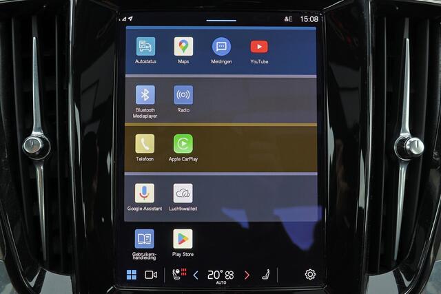 Volvo S60 Recharge T8 AWD Ultimate Dark - Panorama/schuifdak - IntelliSafe Assist & Surround - 360º Camera - Bowers & Wilkins audio - Adaptieve LED koplampen - Verwarmde voorstoelen, stuur & achterbank - Parkeersensoren voor & achter - Elektr. bedienb. voorstoelen