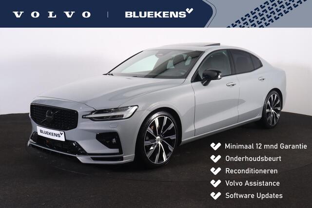 Volvo S60 B4 Plus Dark - Panorama/schuifdak - IntelliSafe Assist - Harman/Kardon audio - Adaptieve LED koplampen - Parkeercamera achter - Verwarmde voorstoelen, stuur & achterbank - Parkeersensoren voor & achter - Elektr. bedienb. voorstoelen met geheugen - Standka