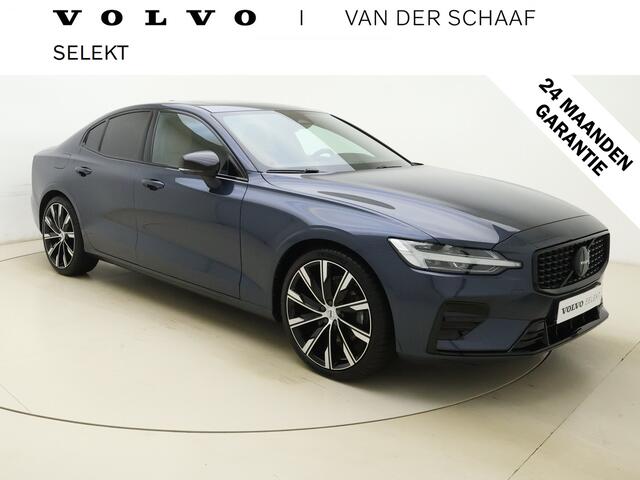 Volvo S60 B4 211pk Plus Dark / Schuif-kanteldak / H&K Audio / Semi elektrische trekhaak / Geventileerd leder / Getint glas / Stoel&Stuurverwarming.