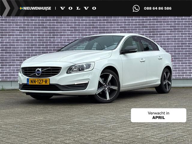 Volvo S60 1.5 T3 Nordic+ | Lederen Bekleding | Trekhaak | Xenon | 18" | Standkachel | Stoelverwarming | Parkeer Camera | Navigatie |
