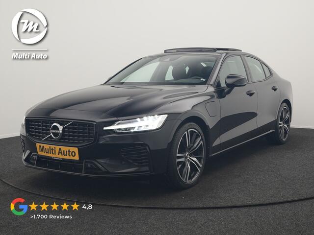 Volvo S60 T8 AWD R Design Polestar Engineerd PHEV 405pk Dealer O.H. | Panodak | Adaptive Cruise | Camera | Harman / Kardon | Lederen Sportstoelen Memory & Verwarmd | Keyless | Stuur Verwarmd | Apple Carplay | Navigatie | DAB | Plug In Hybrid |