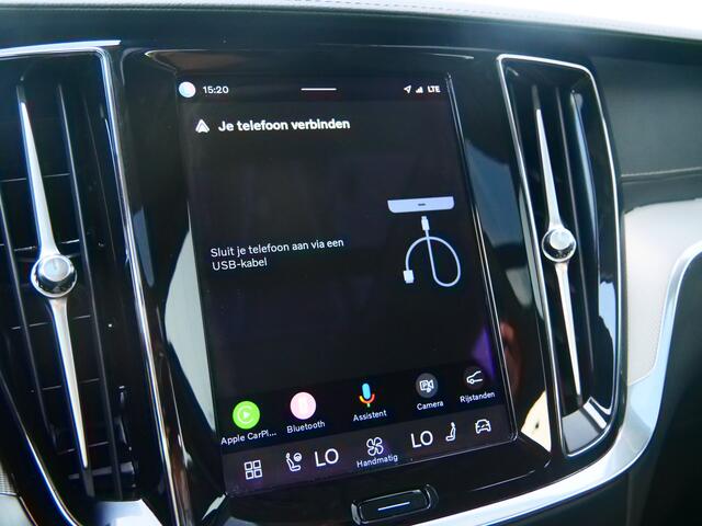 Volvo S60 2.0 Recharge T6 350Pk AWD Ultimate Dark Trekhaak / 360 Camera / Harman-kardon / Apple Carplay