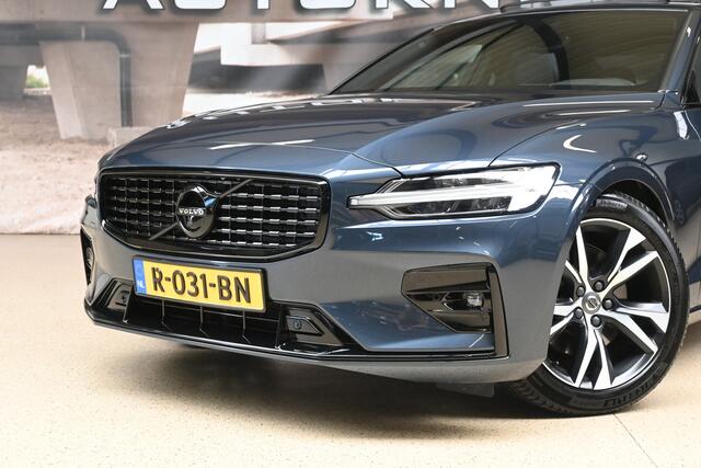 Volvo S60 2.0 B4 198pk R-Design / Plus Dark | 360° | Pano | Memory | Head-up | 100% (Dealer) onderhouden label