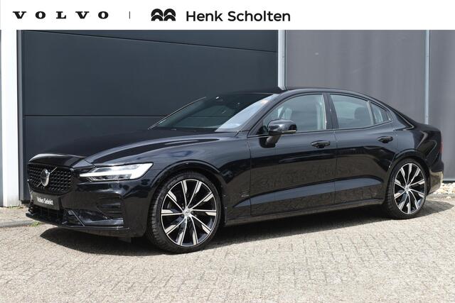 Volvo S60 B4 Plus Dark | Harman Kardon Premium Sound | 20'' lichtmetalen velgen | Elektrisch verstelbare stoelen met geheugen | Elektrisch uitklapbare trekhaak | Stuur en stoelverwarming | Achteruitrijcamera | Keyless | Google Navigatie |