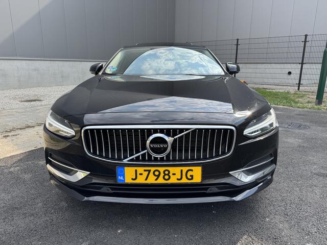 Volvo S90 2.0 T4 Inscription Plus Line Luxury Orig. NL, Vol leder Nappa met Memory/ Verwarming/ Massage/ Koeling, Pano, Head-Up, 4 Zone Klima, Cold Package, Versatility Pro Line, Park Ass, Verwarmd Stuur, Lmv.