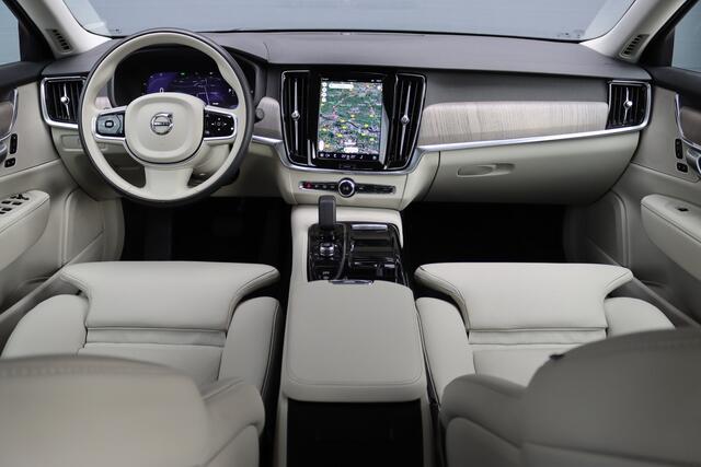 Volvo S90 2.0 T8 Plug-In Hybrid AWD Plus Bright | Pilot Assist | Leder | Memory | Trekhaak | Camera | Achterbank Verwarmd | Verwarmd Stuurwiel | Apple Carplay/Android Auto |