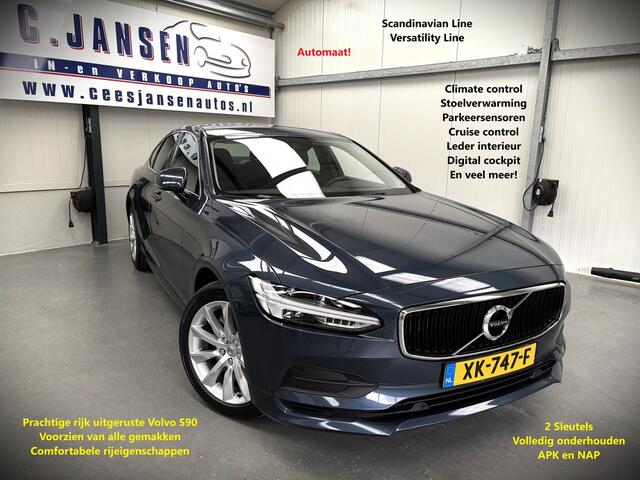 Volvo S90 2.0 T4 Momentum Als nieuw!!! | Achterbank verwarmd | Achteropkomend verkeer waarschuwing | Apple CarPlay / Android Auto incl. extra USB-poort