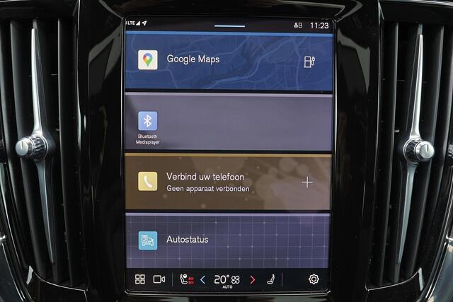 Volvo S90 T8 AWD Plus Dark - LONG RANGE - Luchtvering - Panorama/schuifdak - IntelliSafe Assist & Surround - 360º Camera - Harman/Kardon audio - Adaptieve LED koplampen - Verwarmde voorstoelen, stuur & achterbank - Parkeersensoren voor & achter - Elektr. bedienb. v