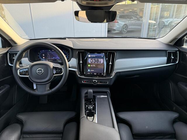 Volvo S90 B5 Automaat Ultimate | Harman Kardon | Glazen dak | Elektrisch bedienbare voorstoelen | 18 inch lichtmetalen velgen | Lederen bekleding en interieurdelen | Getint glas | Parkeercamera | Adaptieve Cruise Control | BLIS Dodehoekdetectie