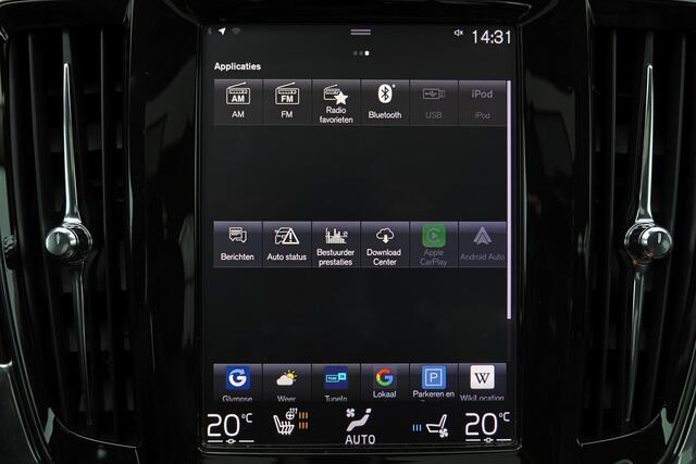 Volvo S90 T4 Business Luxury Plus - Intellisafe Surround - Head up display - BLIS dodehoekassistentie - Parkeercamera achter - Parkeersensoren v/a - Sensus navi - Apple® CarPlay - Android Auto - Verwarmbare voor & achterstoelen - Verwarmbaar stuurwiel - Panorama/sc