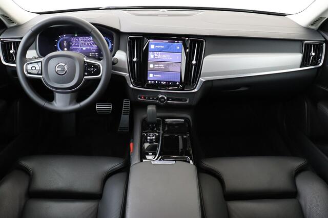 Volvo S90 T8 PLUG-IN HYBRID AWD PLUS BRIGHT -PANO.DAK|HARMAN/KARDON|CAMERA|POWER-SEATS|ADAP.LED|VERW.VOORRUIT|TREKHAAK|SPORTPEDAAL