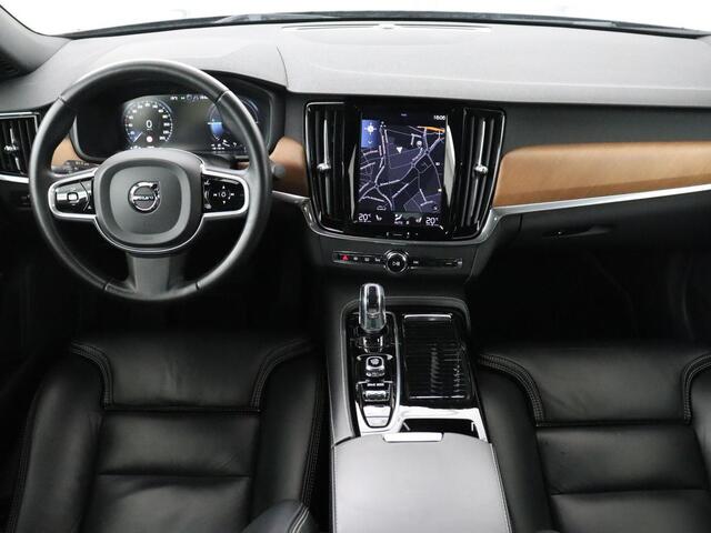 Volvo S90 2.0 T8 AWD Momentum+ | SOH 87,6% | Leder | Stoelverwarming | Adaptive cruise | Carplay | Camera | Memory | Navigatie | Full LED | Park Assist | Climate control | PHEV | Plug In