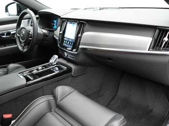 Volvo S90 T8 AWD Ultimate Dark 456pk PHEV Dealer O.H | Four C Luchtvering | Schuifdak | Bowers & Wilkins | Adaptive Cruise | Head Up | 360 Camera | 20"L.M | Google Maps |