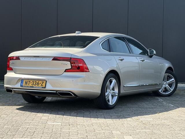 Volvo S90 2.0 T5 Inscription intellisafe/ schuifdak /amber leder met ventilatie/ all weather banden