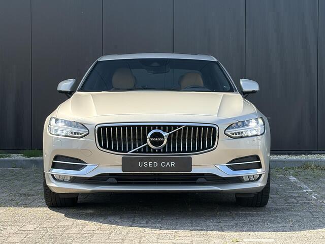 Volvo S90 2.0 T5 Inscription intellisafe/ schuifdak /amber leder met ventilatie/ all weather banden