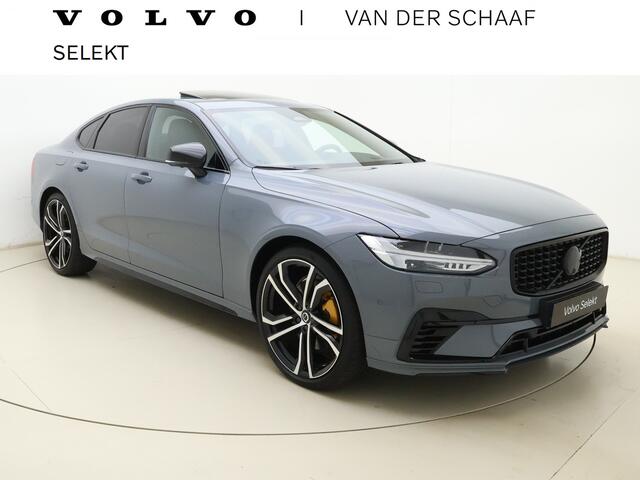 Volvo S90 T8 AWD Ultimate Dark | Head up display | Luchtvering | Polestar tune | Trekhaak |21" | 360 Camera | Alarm | Styling kit |