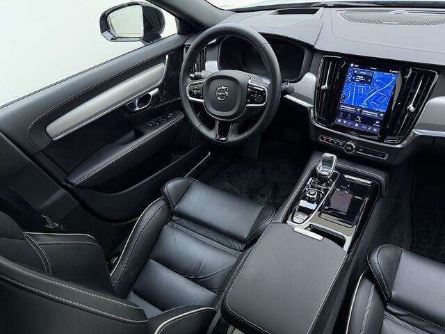 Volvo S90 T8 AWD Ultimate Dark | Head up display | Luchtvering | Polestar tune | Trekhaak |21" | 360 Camera | Alarm | Styling kit |
