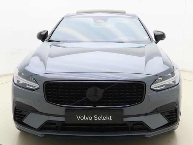 Volvo S90 T8 AWD Ultimate Dark | Head up display | Luchtvering | Polestar tune | Trekhaak |21" | 360 Camera | Alarm | Styling kit |