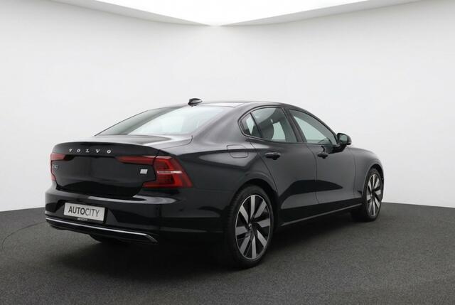 Volvo S90 sedan Ultimate Dark T8 Recharge Plug-In Hybrid AWD Schuifdak l 360 Camera l HUD l VOL OPTIES