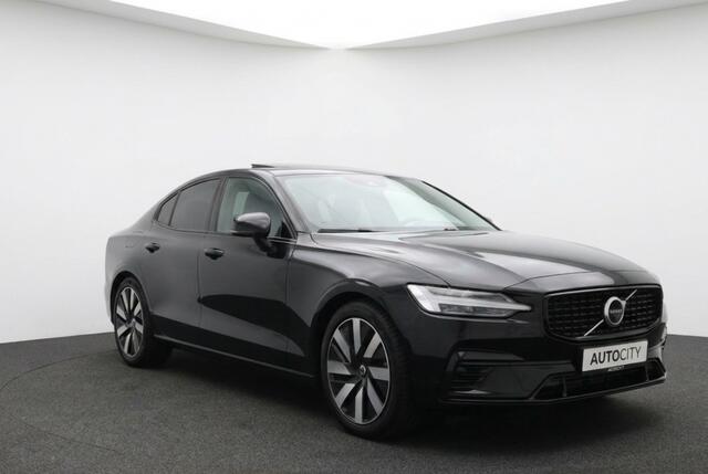 Volvo S90 sedan Ultimate Dark T8 Recharge Plug-In Hybrid AWD Schuifdak l 360 Camera l HUD l VOL OPTIES