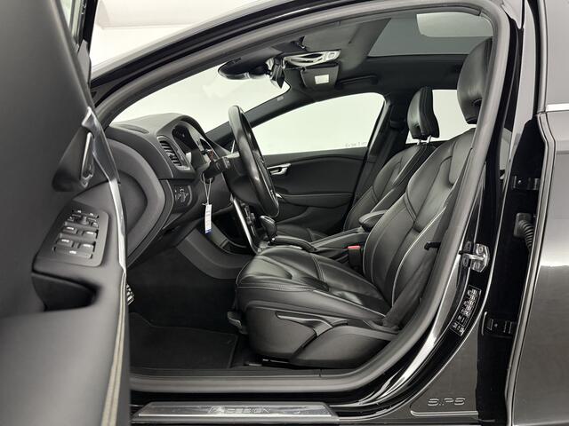 Volvo V40 1.5 T3 Polar+ Sport 153PK Pano harman/kardon LED Camera Trekhaak Clima Cruise Leder Navi PDC 17"LMV