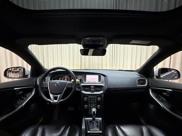 Volvo V40 2.0 T4 Business Sport 191 PK R-Design / Gereviseerde Automaat / Panoramadak / Nieuwe Turbo / Leder / LED / Stoelverwarming / Camera / Cruise / Navigatie / 17'' LMV / Org.NL!