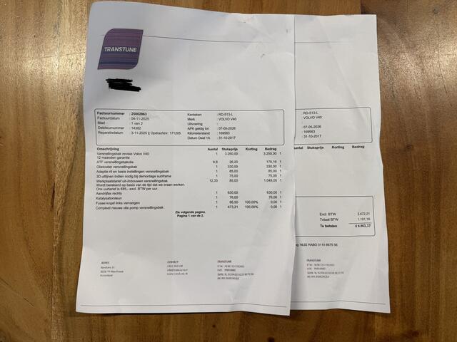 Volvo V40 2.0 T4 Business Sport 191 PK R-Design / Gereviseerde Automaat / Panoramadak / Nieuwe Turbo / Leder / LED / Stoelverwarming / Camera / Cruise / Navigatie / 17'' LMV / Org.NL!