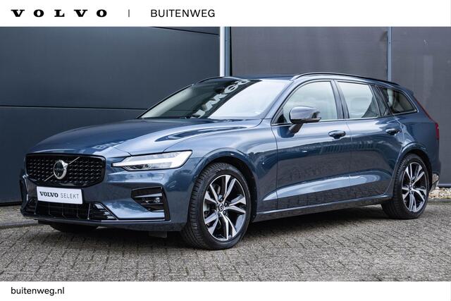 Volvo V60 B3 Automaat Plus Dark | Panoramadak | Premium Audio by Harman Kardon | 360º Camera | Semi elektrische trekhaak | Adaptive Cruise control | Stoel- en stuurverwarming | Verwarmbare achterbank
