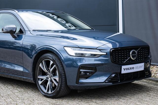 Volvo V60 B3 Automaat Plus Dark | Panoramadak | Premium Audio by Harman Kardon | 360º Camera | Semi elektrische trekhaak | Adaptive Cruise control | Stoel- en stuurverwarming | Verwarmbare achterbank