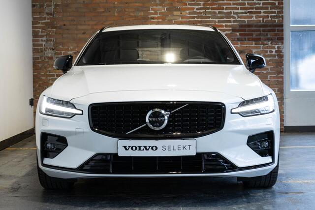 Volvo V60 B3 Automaat Plus Dark | Adaptive cruise control | 360° parkeercamera | Wegklapbare trekhaak | Stoelverwarming | Parkeerverwarming | Harman Kardon premium audio | Stoel & Stuurwielverwarming | BLIS |