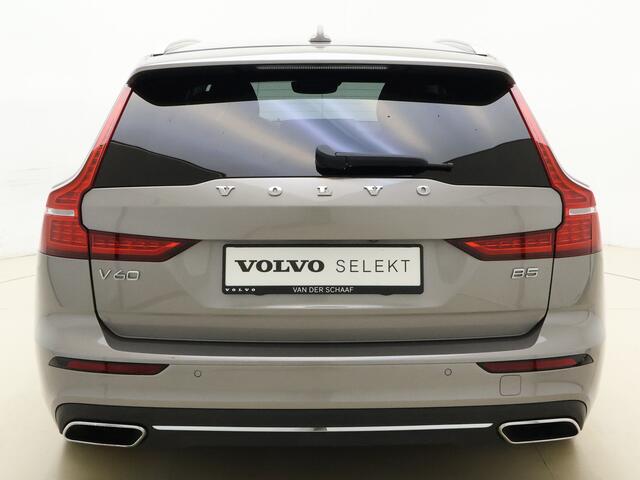 Volvo V60 B5 265pk Automaat Inscription / Harman&Kardon / Full-LED / El. Trekhaak / El. Stoelen / Keyless / Adapt. Cruise / BLIS / Stoel + Stuurw. Verwarming / PDC + Camera / DAB /