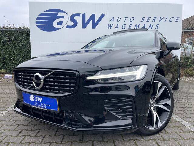 Volvo V60 2.0 T6 Recharge AWD R-Design | Pano | Trekhaak | Pilot Assist | Leder | LED | DAB+
