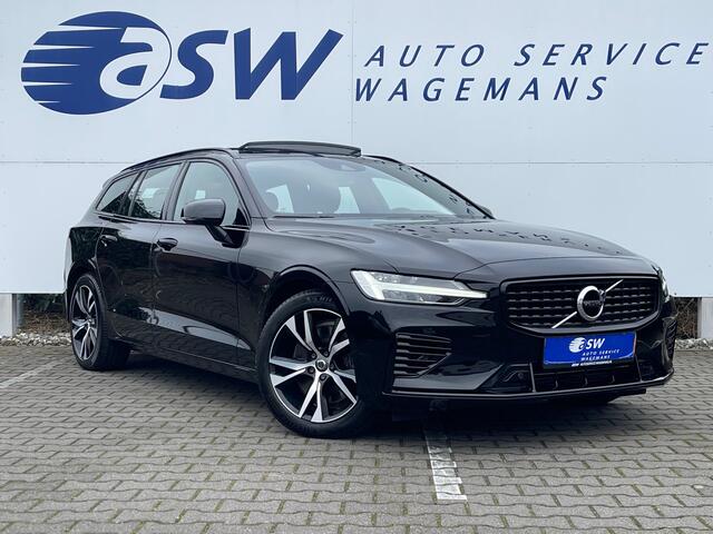 Volvo V60 2.0 T6 Recharge AWD R-Design | Pano | Trekhaak | Pilot Assist | Leder | LED | DAB+