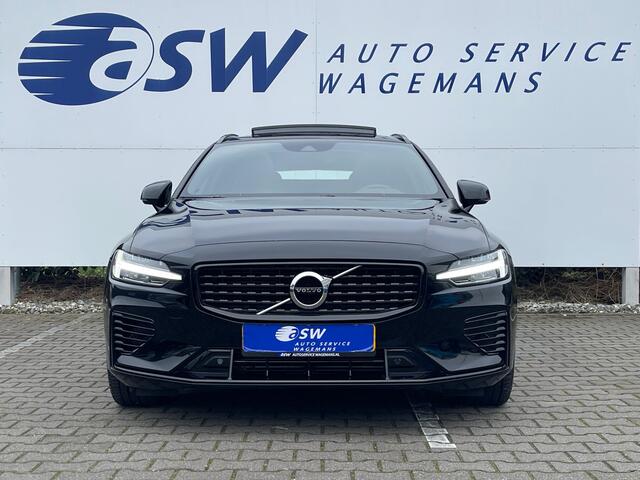 Volvo V60 2.0 T6 Recharge AWD R-Design | Pano | Trekhaak | Pilot Assist | Leder | LED | DAB+