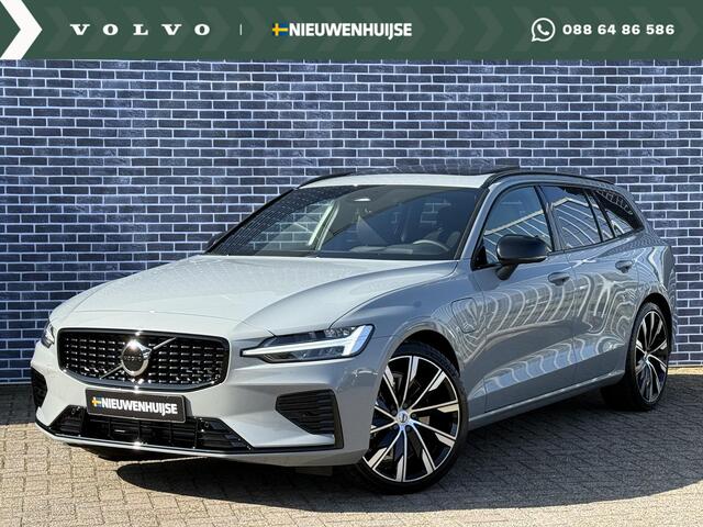 Volvo V60 2.0 T8 Plug-in hybrid AWD Plus Dark | Snel rijden | Panorama Schuifdak | Harman/Kardon | Sportstoelen | Google | Stuur + Stoelverwarming |
