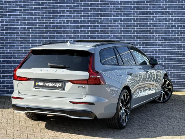 Volvo V60 2.0 T8 Plug-in hybrid AWD Plus Dark | Snel rijden | Panorama Schuifdak | Harman/Kardon | Sportstoelen | Google | Stuur + Stoelverwarming |