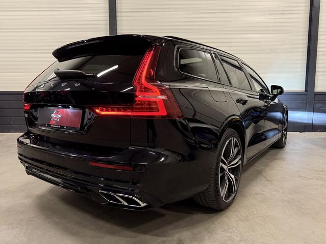 Volvo V60 T6 Recharge AWD R-Design PANO/BOWERS&WILKINS/HEAD-UP/360CAMERA/ACC/PILOT-ASSIST/KEYLESS/MEMORY+ZWART LEER SPORT/19"/ELECTR.TREKHAAK