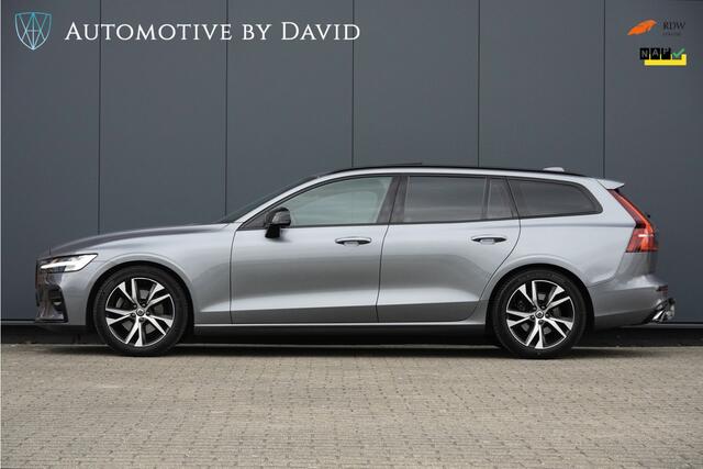 Volvo V60 2.0 B3 163 PK R-DESIGN AUTOMAAT / BTW AUTO / TREKHAAK / PANORAMADAK / ACHTERBANKVERWARMING / HARMAN KARDON / ELEK VOORSTOELEN / STOELVERWARMING