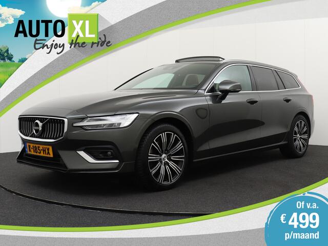 Volvo V60 2.0 R-Design Pano-dak Leder Trekhaak Adapt. Cruise Dodehoek 18' LMV