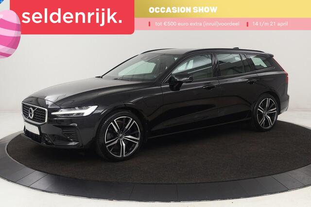 Volvo V60 2.0 T8 Recharge AWD R Design | Stoelverwarming | Harman/Kardon | Camera | Carplay | Memory | Keyless | Half leder | Navigatie | Full LED