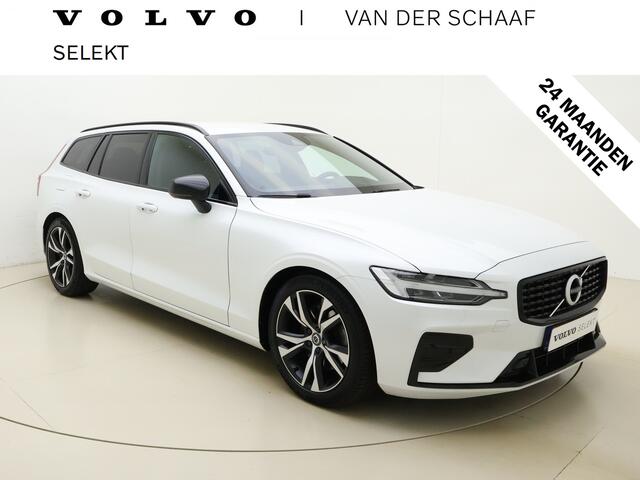 Volvo V60 B4 211pk Automaat R-Design / Bowers&Wilkins Audio / Stoelventilatie / Elektr. Stoelen / DAB / Adapt. Cruise / BLIS / Getint glas / Elektr. Achterklep / PDC + Camera /